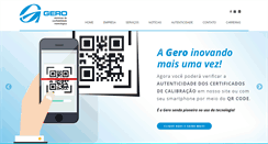 Desktop Screenshot of gero.com.br